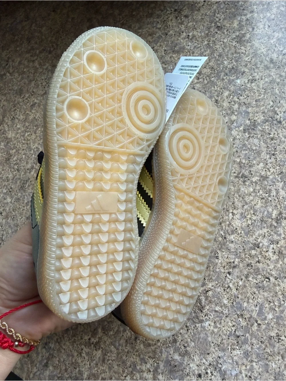 adidas Kids Black and Pale Yellow Messi Sneakers